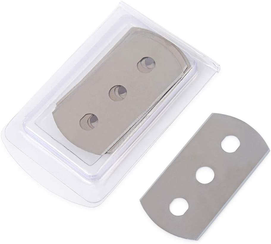 Replacement Blades for Bodyguard Vinyl Backing Cutter Knife, Stainless Steel, Pack of 50