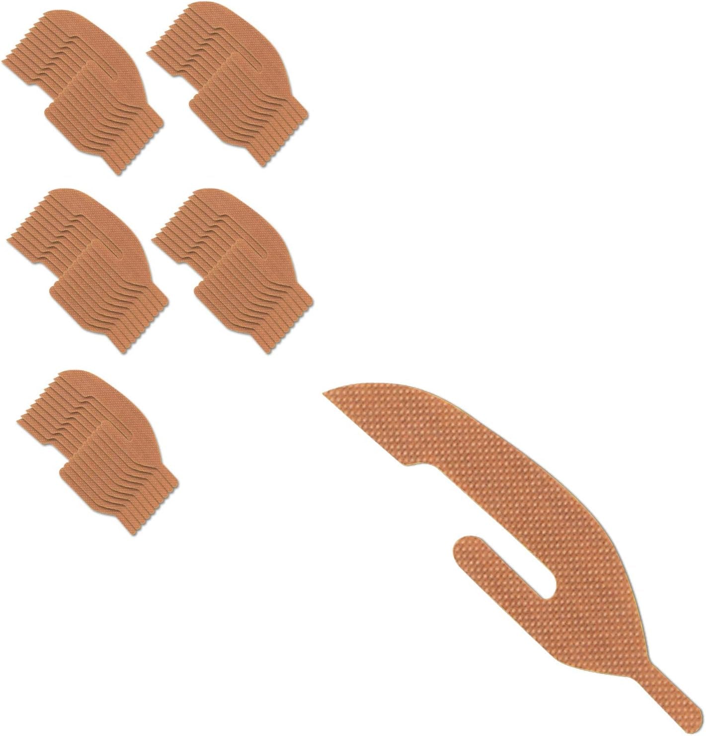 Replacement Blades for Bodyguard Vinyl Backing Cutter Knife, Stainless Steel, Pack of 50