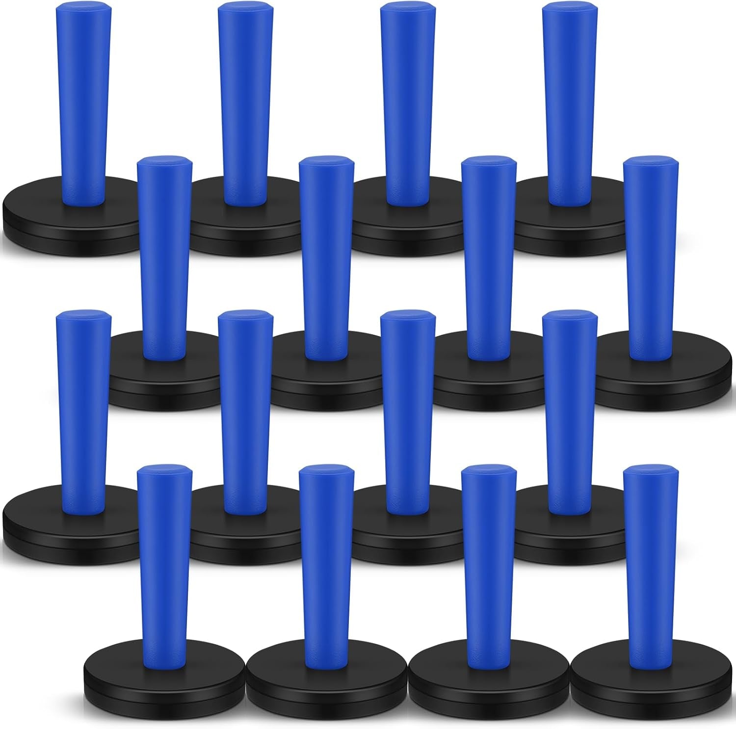 16 Pcs Cyan Car Vinyl Wrap Magnets Holder Tool Kits for Car Wrapping and Crafts Sign Making Window Tint Tools Magnets