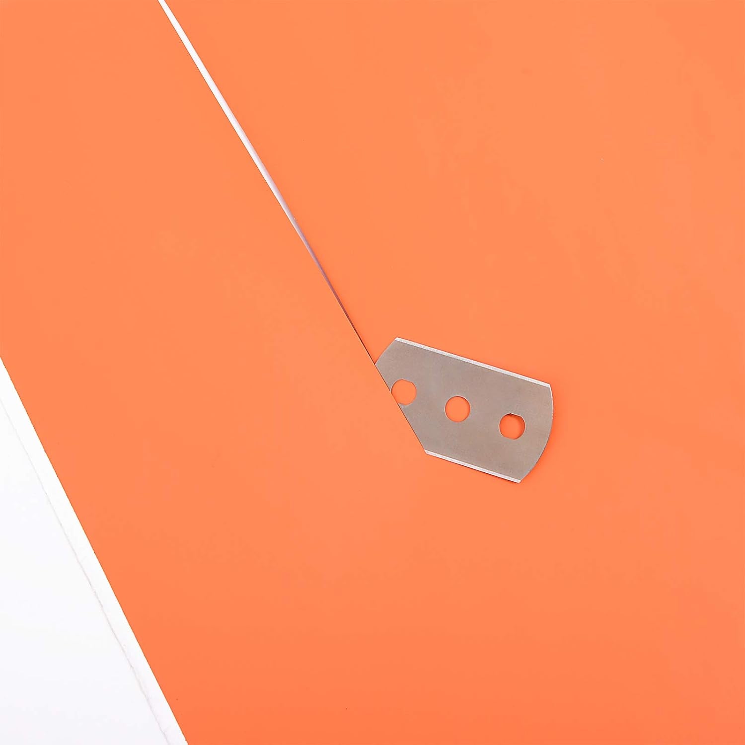 Replacement Blades for Bodyguard Vinyl Backing Cutter Knife, Stainless Steel, Pack of 50