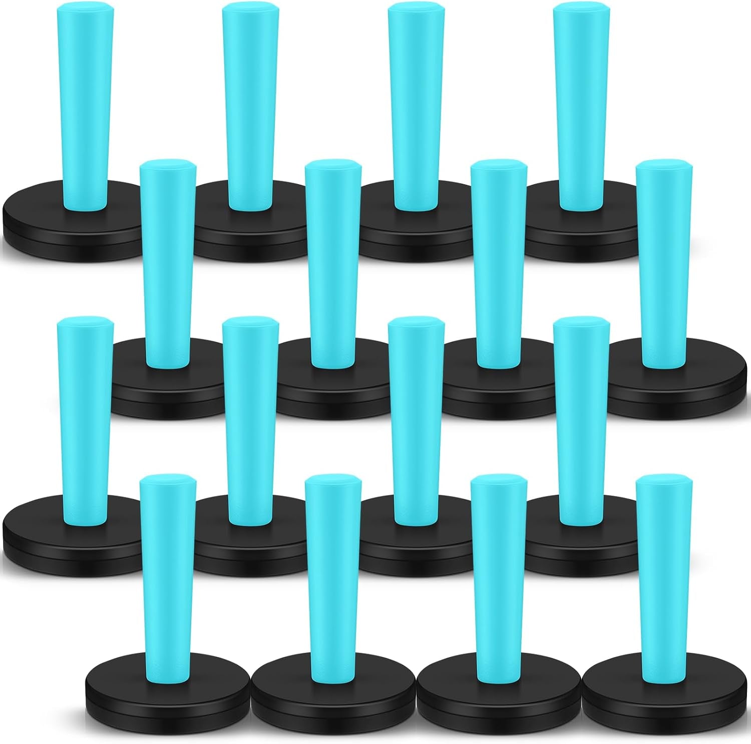 16 Pcs Cyan Car Vinyl Wrap Magnets Holder Tool Kits for Car Wrapping and Crafts Sign Making Window Tint Tools Magnets