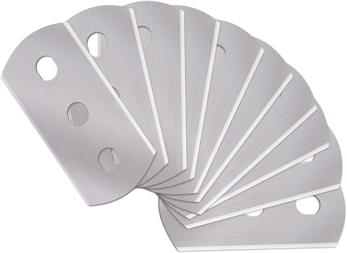 Replacement Blades for Bodyguard Vinyl Backing Cutter Knife, Stainless Steel, Pack of 50