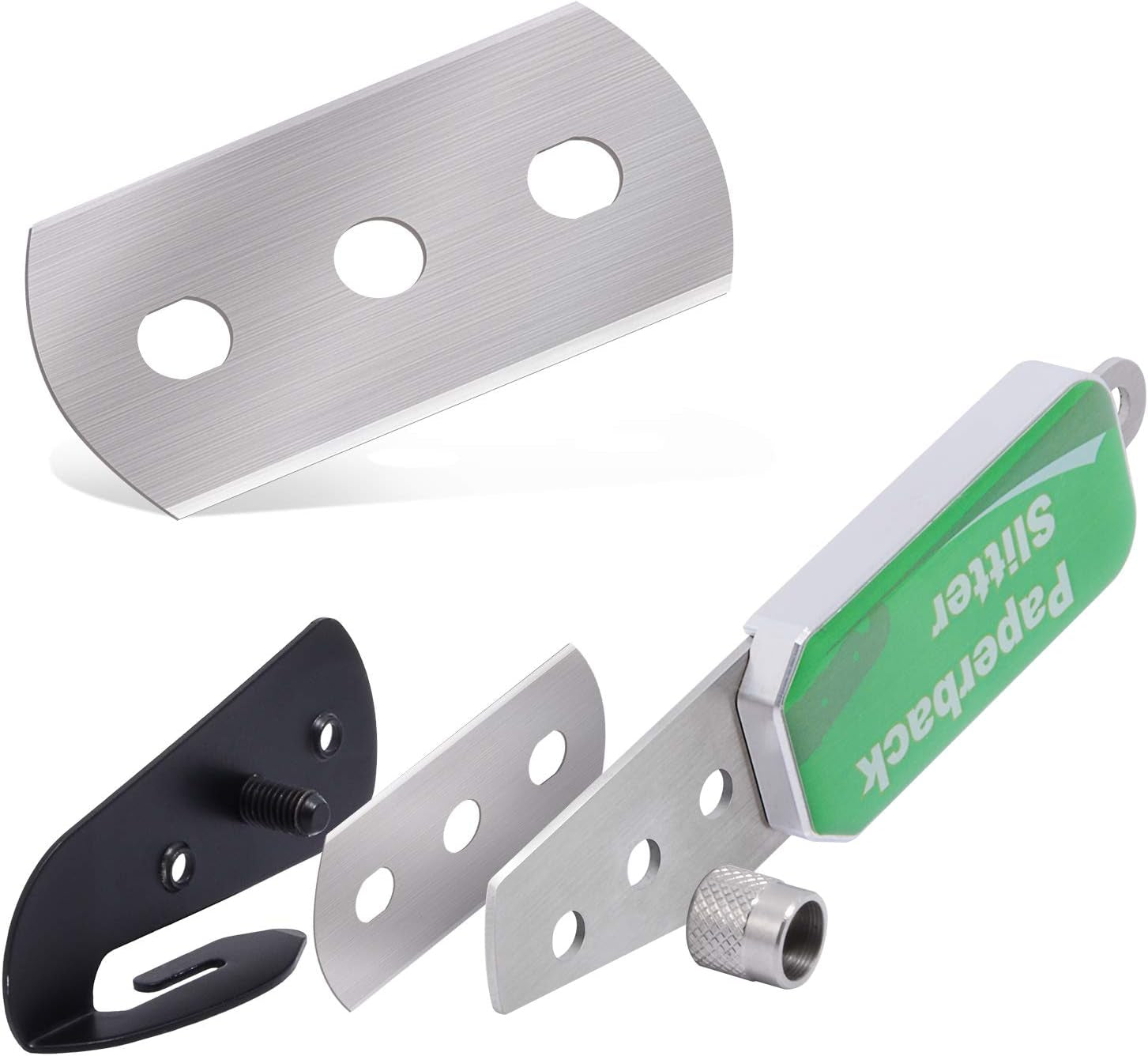 Replacement Blades for Bodyguard Vinyl Backing Cutter Knife, Stainless Steel, Pack of 50