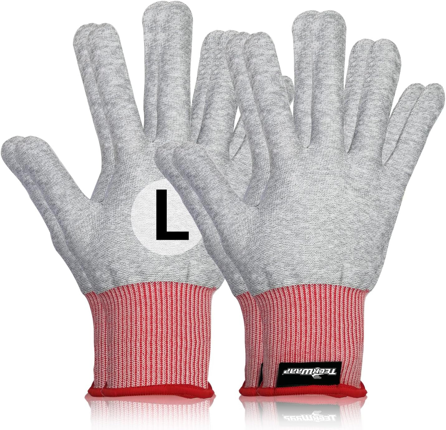 Vinyl Wrap Gloves 2 Pairs XL Black Cut Resistant Work Gloves for Car Wrapping Window Tinting Level 3 Protection Flexible Fit for Installers